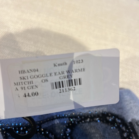 Mitchie’s ski goggle ear warmer - gray - Picture 5 of 7